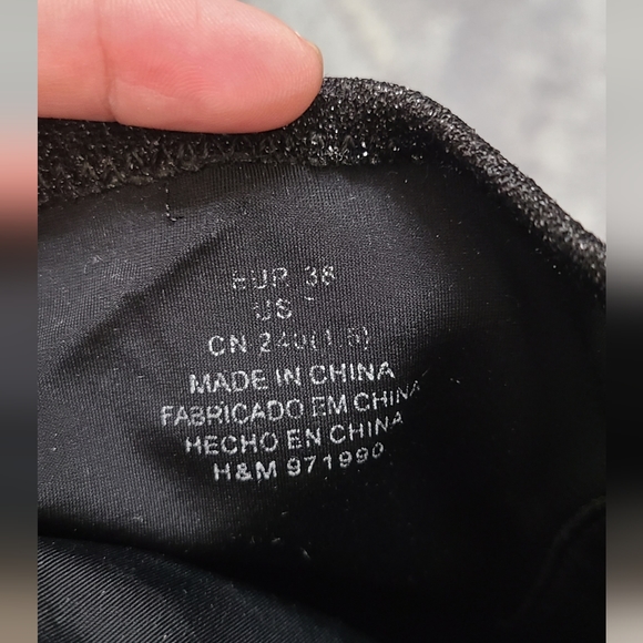 H&M Glitter Heeled Boots - Picture 6 of 6